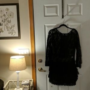 Free People lace dress.  Size Large